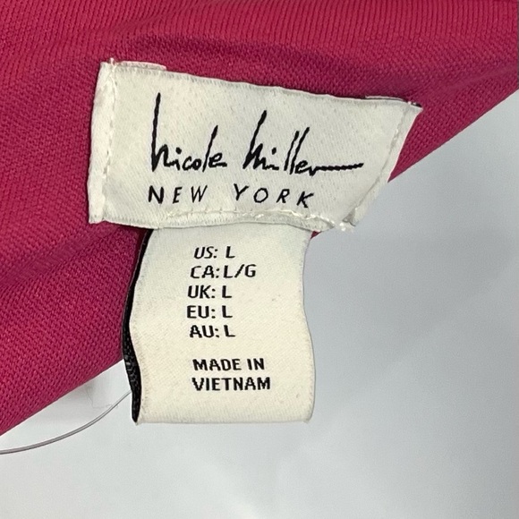 Nicole Miller Spaghetti Strap Dress Maxi Size Large New with tags - Picture 4 of 6